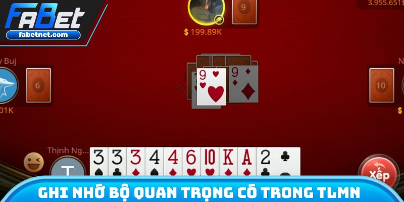 Ghi nhớ bộ quan trọng có trong TLMN