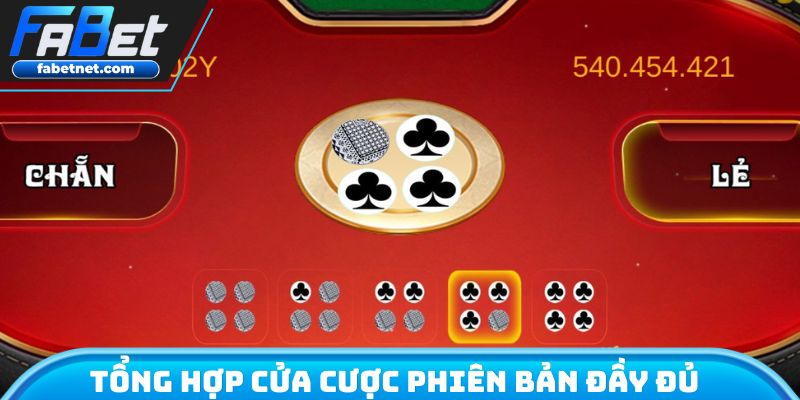 Tổng hợp cửa cược phiên bản đầy đủ